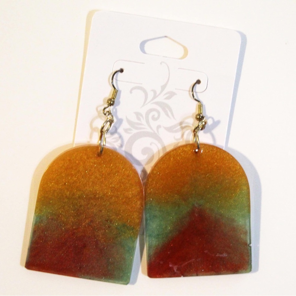 Multicolor Gradient Earrings